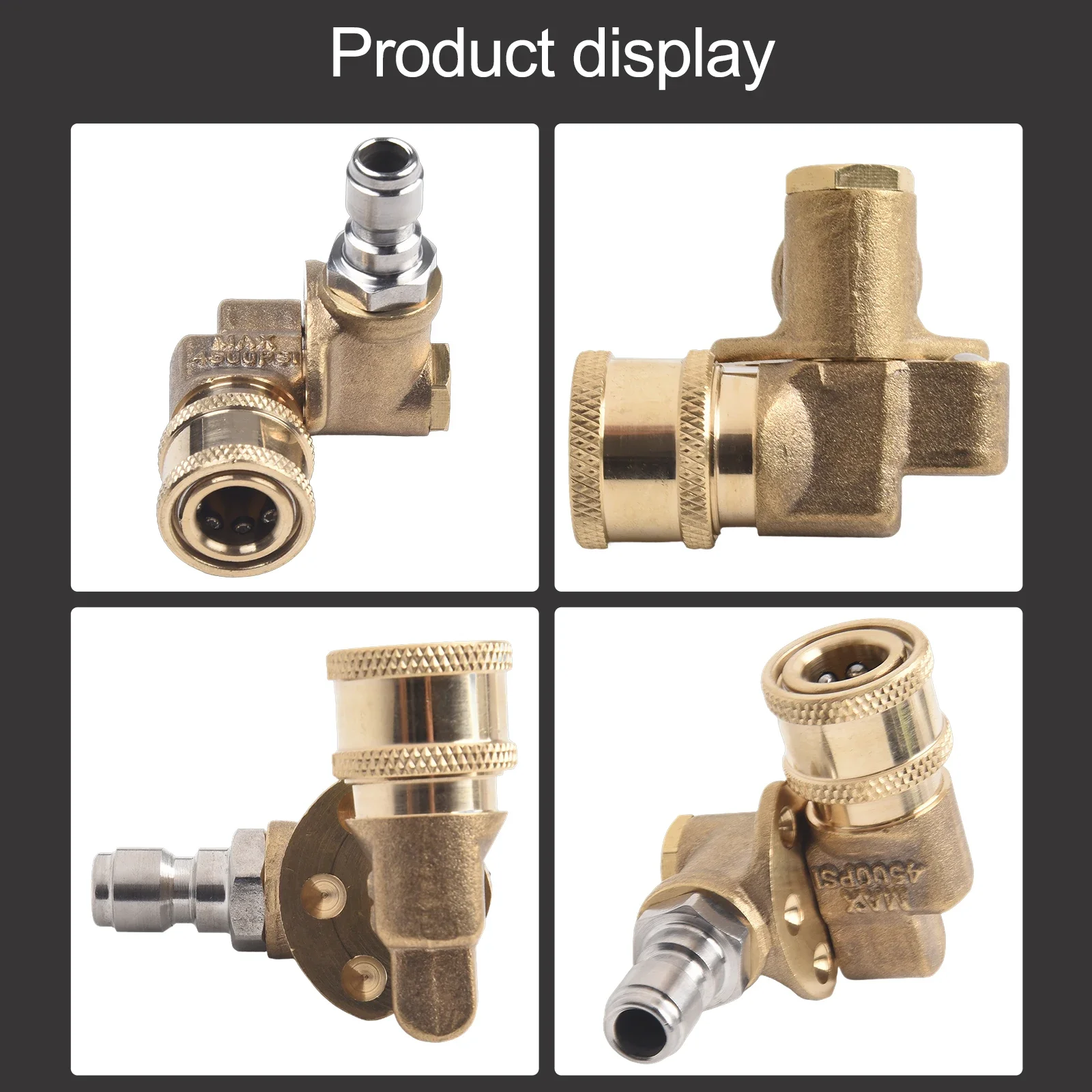 Quick And Easy Connection Quick And Easy Connection Swivel Brass Coupler Quick And Easy Connection Attachment Connector