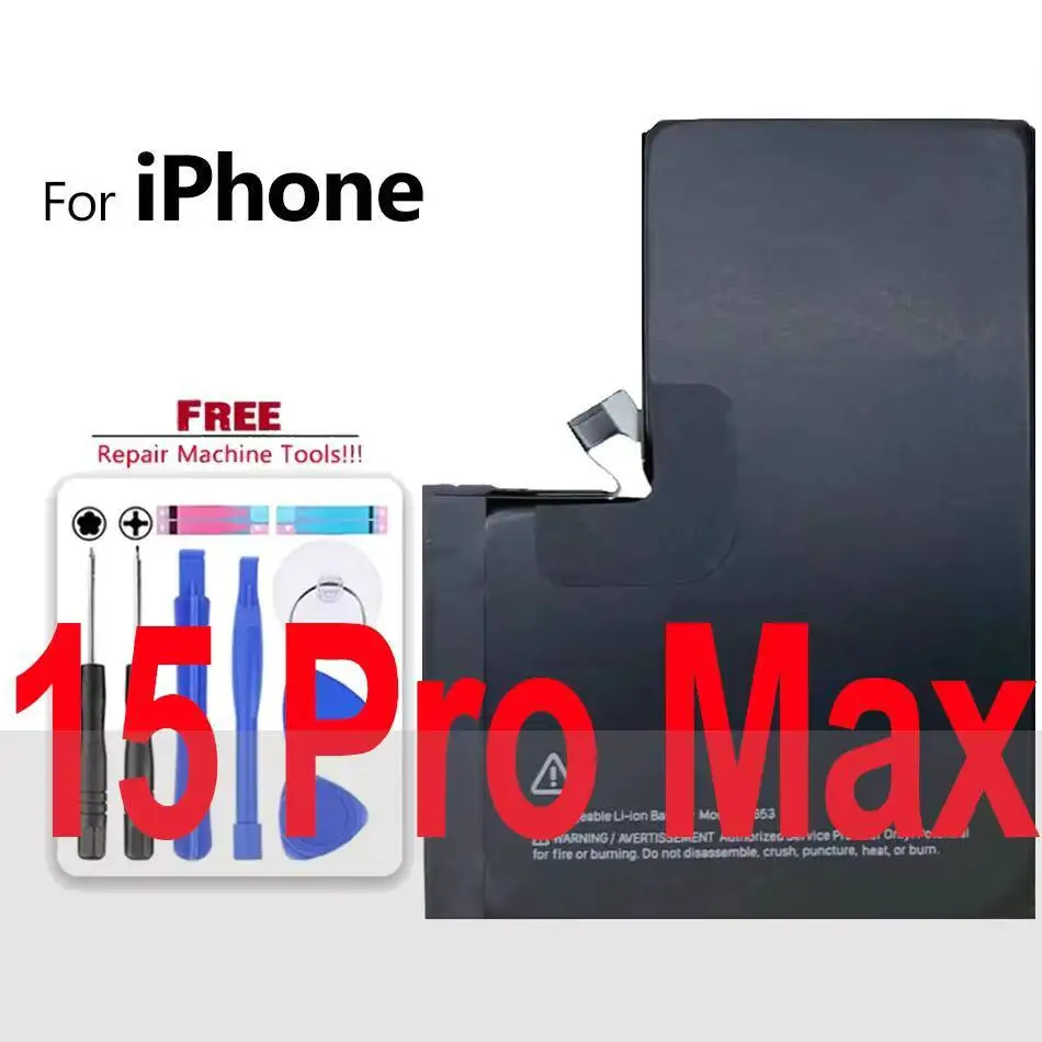 

4441Mah For Apple Iphone 15 Pro Max Mobile Phone Battery Lightweight