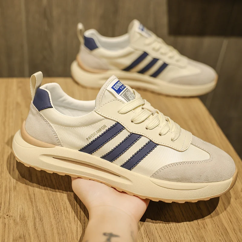 

Men's Shoes Breathable All-match Mesh Shoes Casual Sports Trendy Shoes Men's All-match Wear-resistant Running Shoes for Men