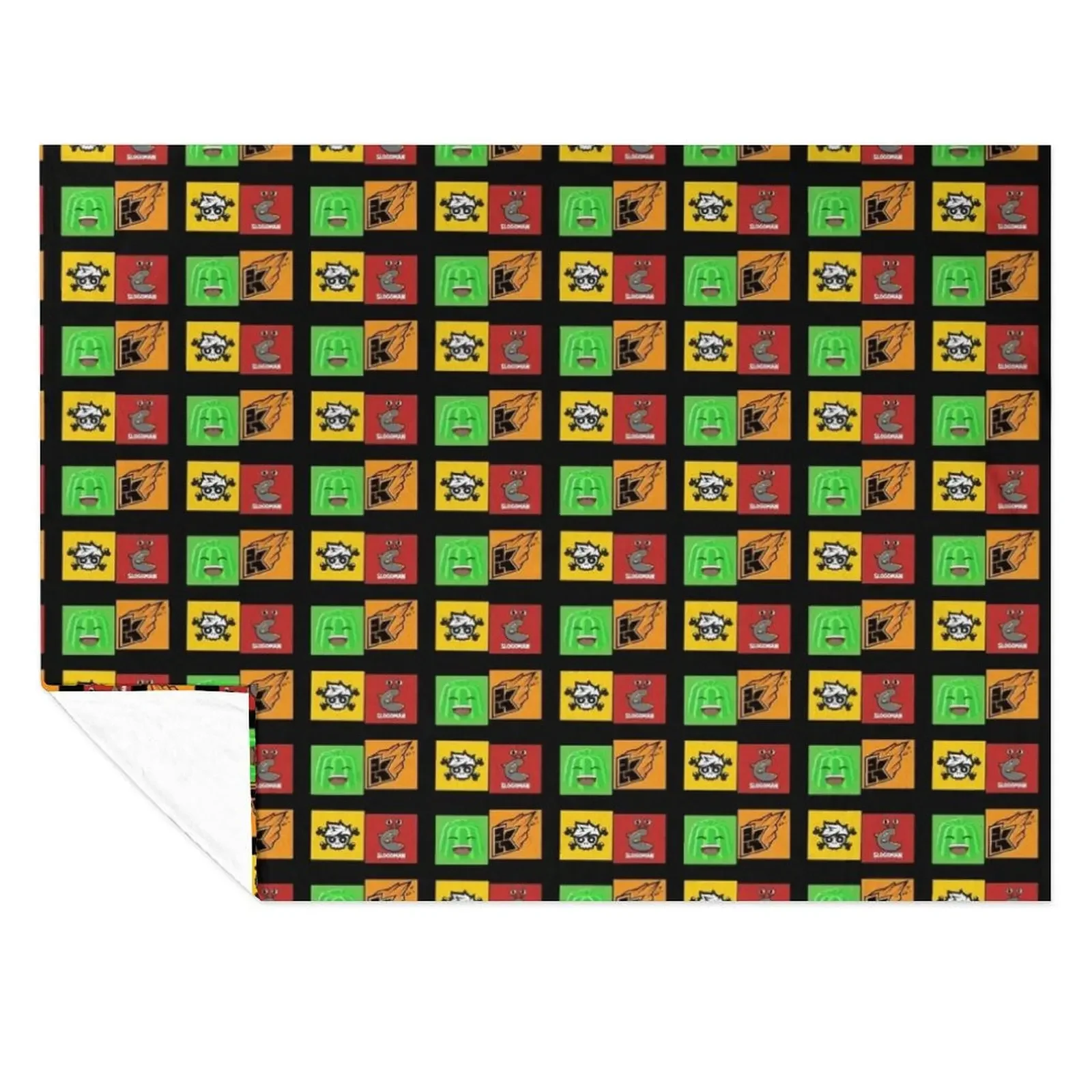 

Slogo Jelly Crainer and Kwebbelkop Throw Blanket Tourist Kid'S Polar Decorative Beds Blankets
