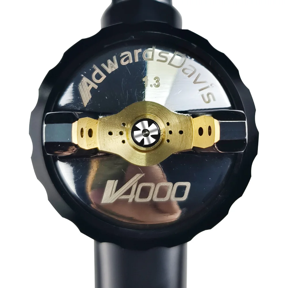 【セール中】V字型梅花ギャップノズルHVLP 1.3mm重力式高微粒化スプレーガン 自動車板金家具塗装スプレーガン