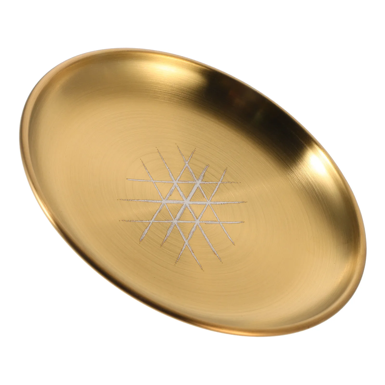 

Поднос для украшений из нержавеющей стали, многофункциональный, с элегантной полированной поверхностью, для камней, орнаментов, аксессуаров, для дома, офиса, спальни