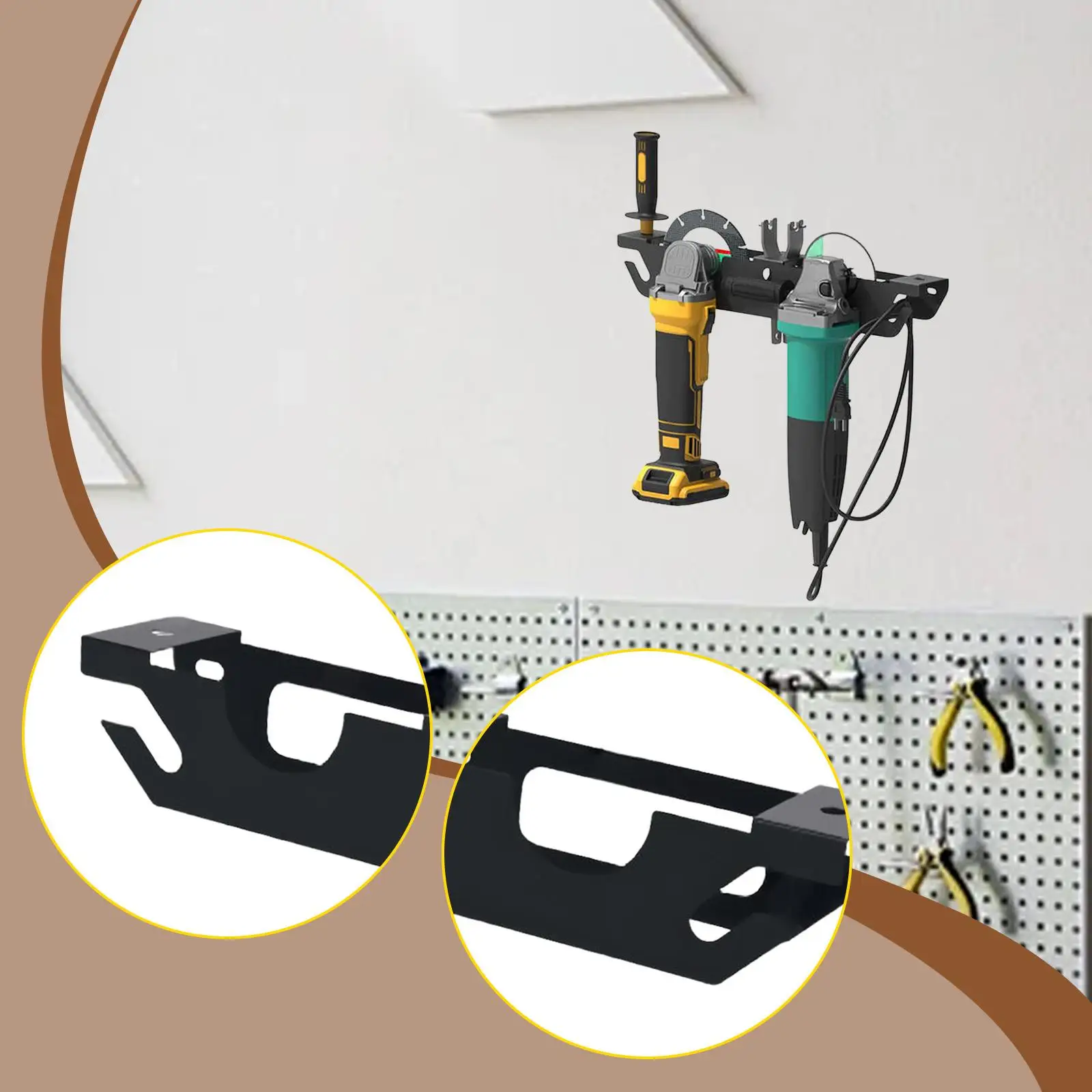 

Angle Grinder Holder Stand Multipurpose for Wrenches Screwdrivers Polishers