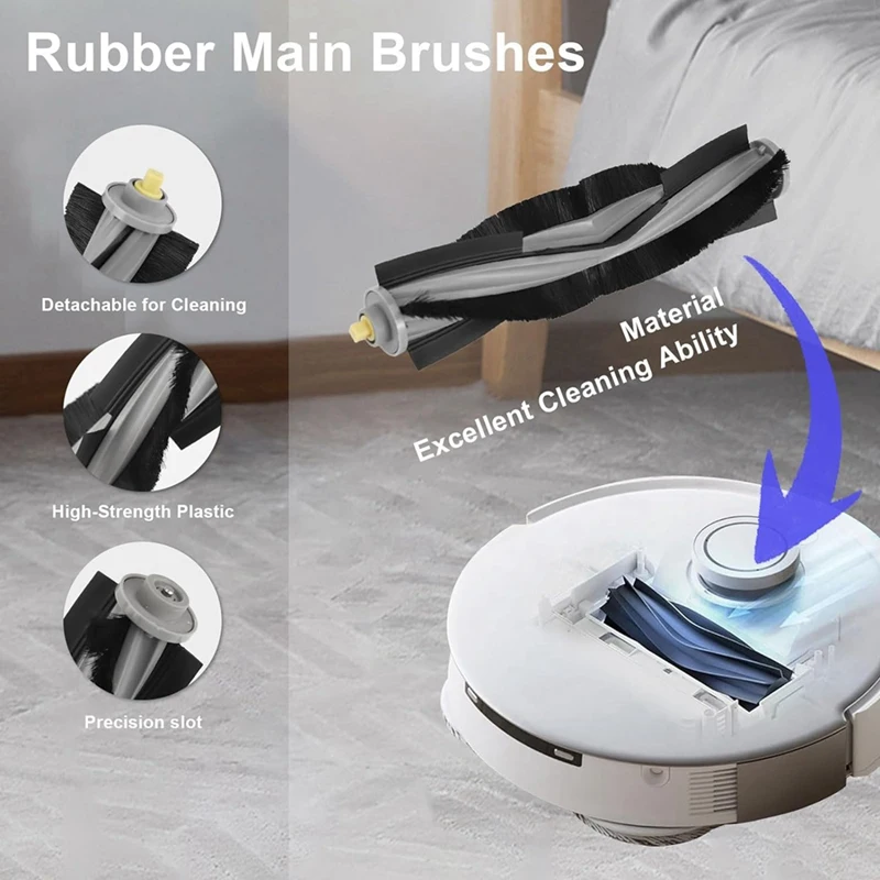Per ECOVACS DEEBOT T20 Omni Robot aspirapolvere parti di ricambio spazzola laterale principale filtro Hepa Mop pad sacchetti per la polvere
