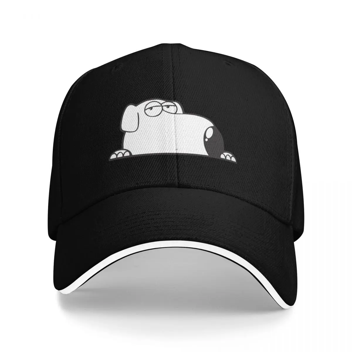 

Brian Dog Peeker Cartoon Funny Baseball Cap Beach New In Hat Kids Hat Fashion Beach For Women 2025 Men's
