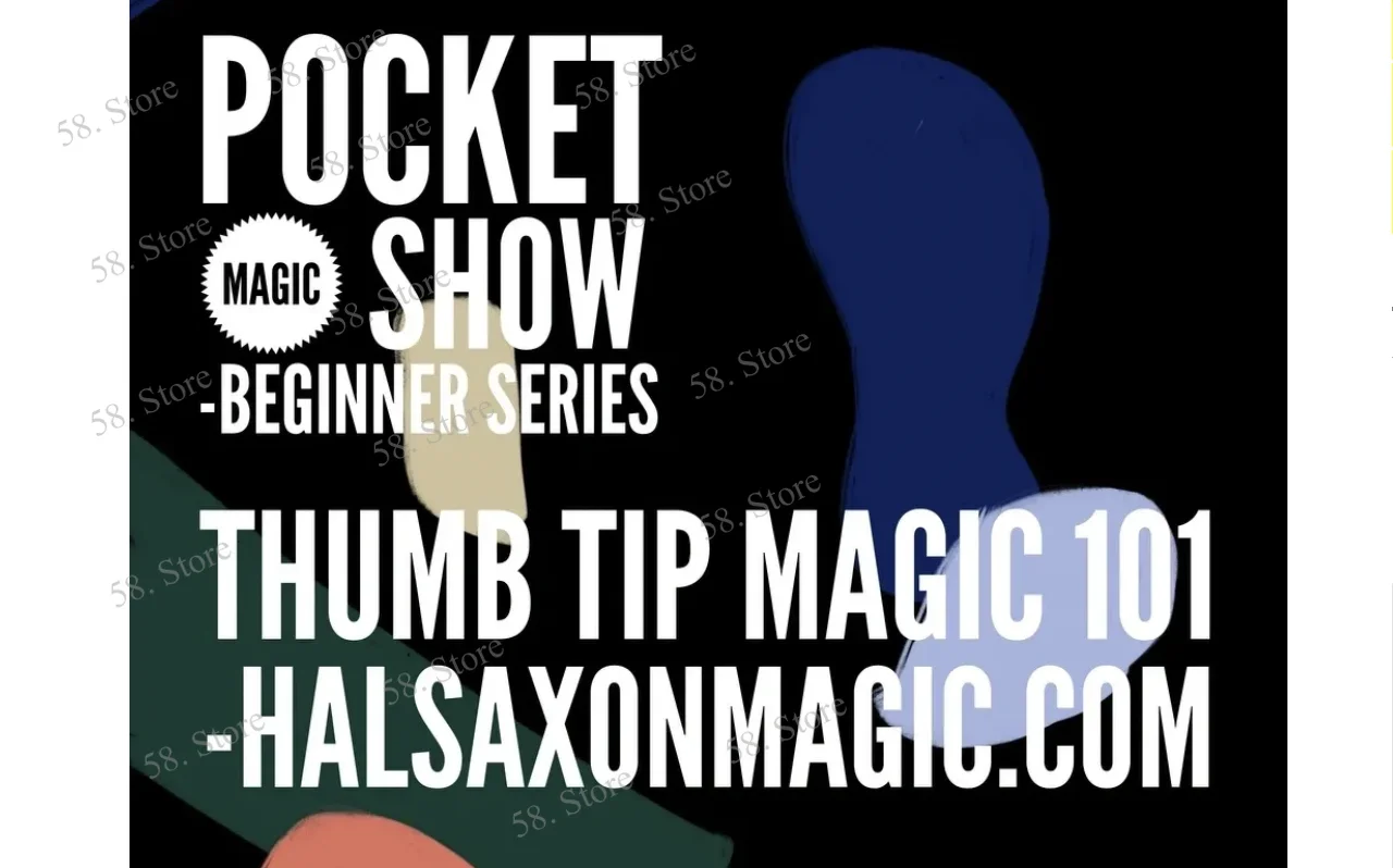 

Pocket Magic Show, наконечник для большого пальца 101, серия для начинающих, 7 видео и 3 электронных книг, фокусы Hal Saxon Magic (58, загрузка в магазине)