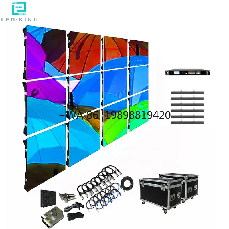 

Настраиваемая видеостена P1.25 P2 P3.91 Модуль Pantallas Gigantes P3 Digital Signage P10 Наружная панель Светодиодный дисплей Реклама Sc