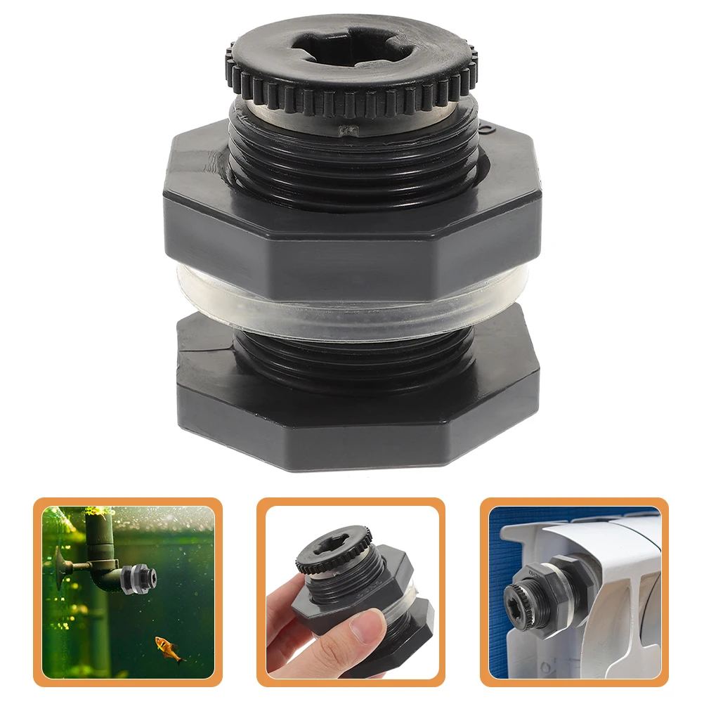 

PVC Water Threaded Aquariums Connector Connector 1 2 Fitting Grey Hose Adapter Coupler Leakproof Storage Bucket Part