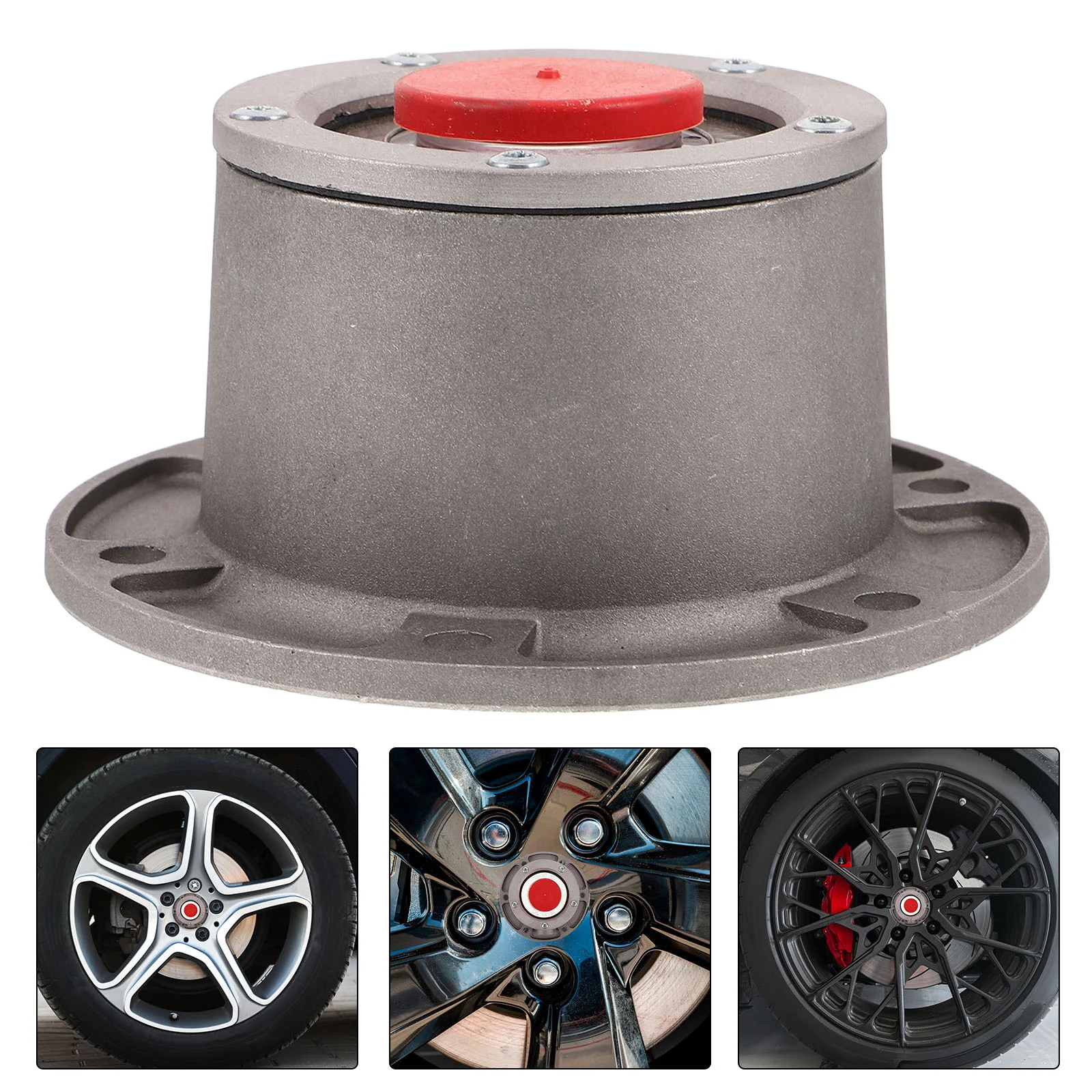 

Trailer Hub Cap Trailer Axle Bearing Cap Cup Grease Cover With Plugs Bolt Metal Trailer Axle Wheel Bearing Hub Caps