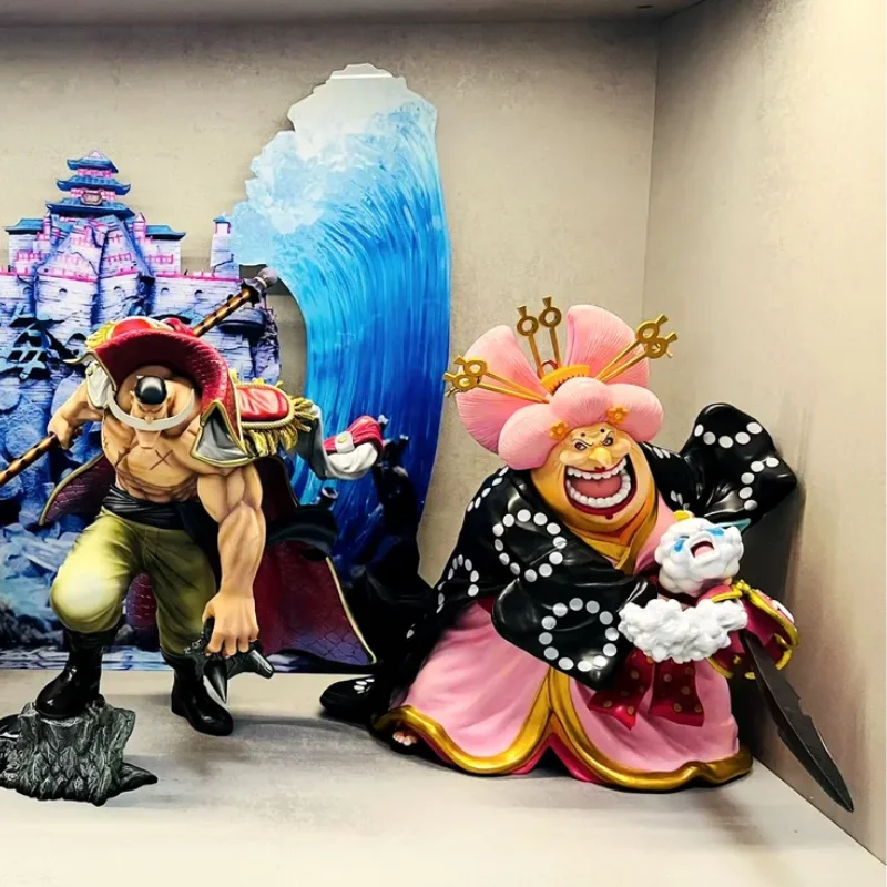 Genuine One Piece Anime Figue Figuarts Zero Charlotte Linlin Big 