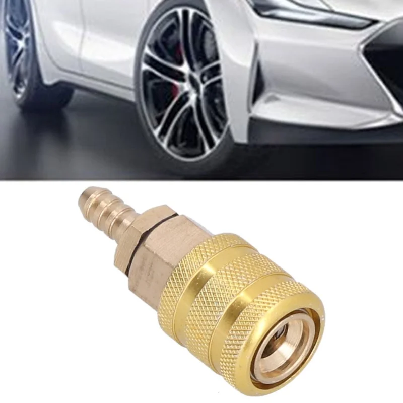 6.5mm Tire Inflator Chuck Quick Connection Connector For Car Motorcycle With American Tyre Valve