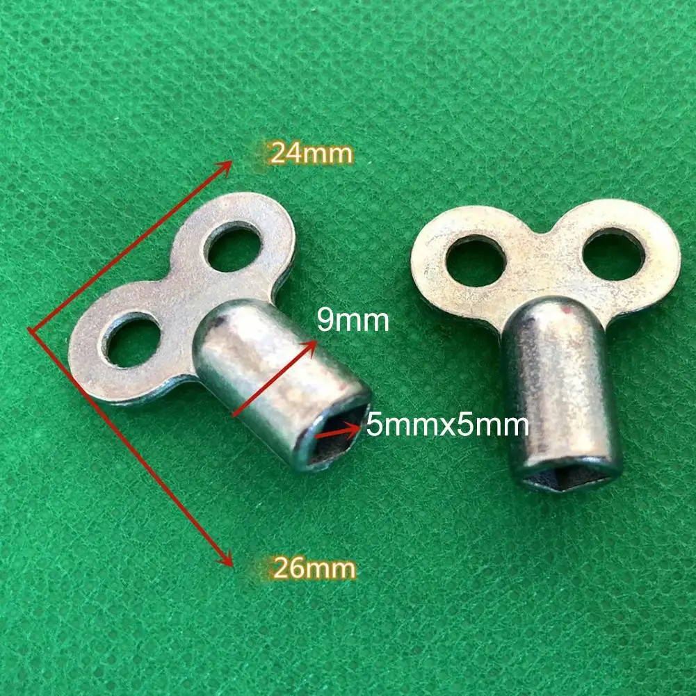 5 válvulas de ventilación de radiador con válvulas de ventilación de radiador de 2 teclas Válvula de calefacción manual Válvulas de ventilación de aire de 1/2 pulgada para la mayoría de los radiadores