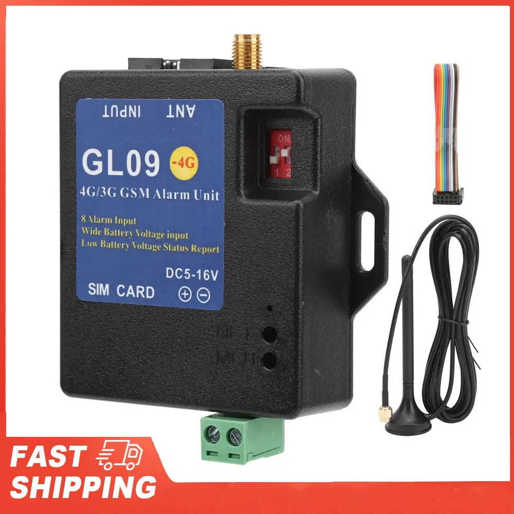 

8‑Channel Input Low Consumption for Home Warehouse Security 3G Alert Alert Module 4G/3G/GSM Alarm Security System Alert Module