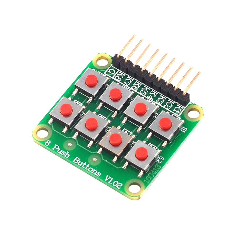 1 Buah Keypad 2x4/4x2 Nyaman – 8 Tombol Tekan Keyboard Matriks V1.00, untuk Modul Arduino, AVR & PIC