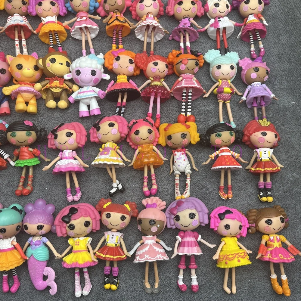 Оригинальные 8-10 см могут выбрать Lalaloopsy, куклы для маленькой сестры и домашних животных, ПВХ, праздничная подарочная коллекция для девочек, игрушки из ПВХ