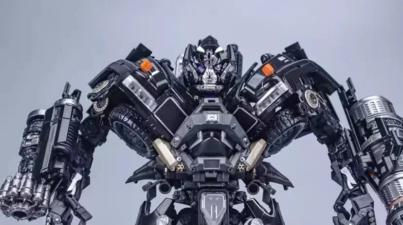 [2.0 VER IN STOCK NOW]NEW WEIJIANG Transformation WJ Black Apple M06 MPM06 M-06 Ironhide Enlarged Version Metal Action Figure