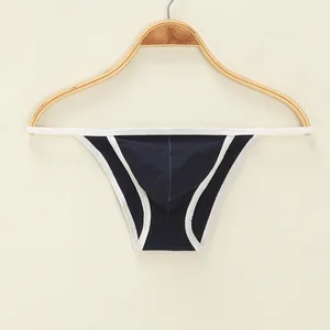 Durchscheinende Unterwäsche mit niedrigem Bikini für Männer, sexy durchscheinende Unterhose, Penis -Tasche, schwule Pyjama, kleine Ende -Unterwäsche, neues heißes Design 10 Hauptverkäufer transparentes Männerbad Sunghoths - №5
