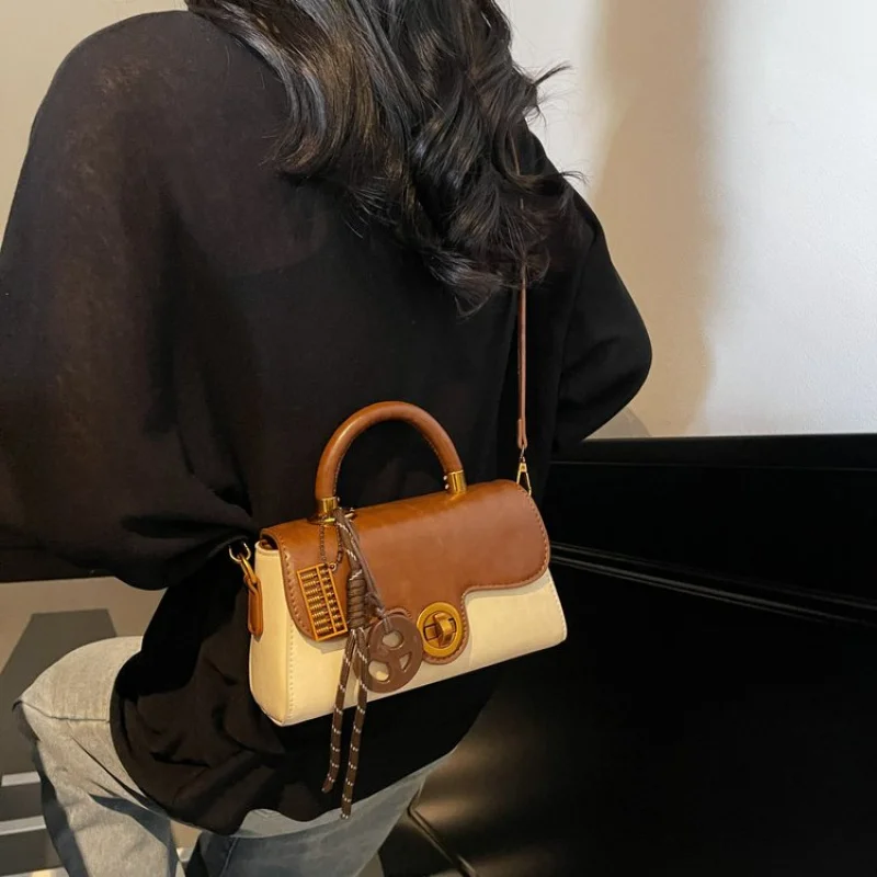 

Универсальная минималистичная сумка через плечо, женская шикарная сумка через плечо, элегантный дизайн для рабочих покупок