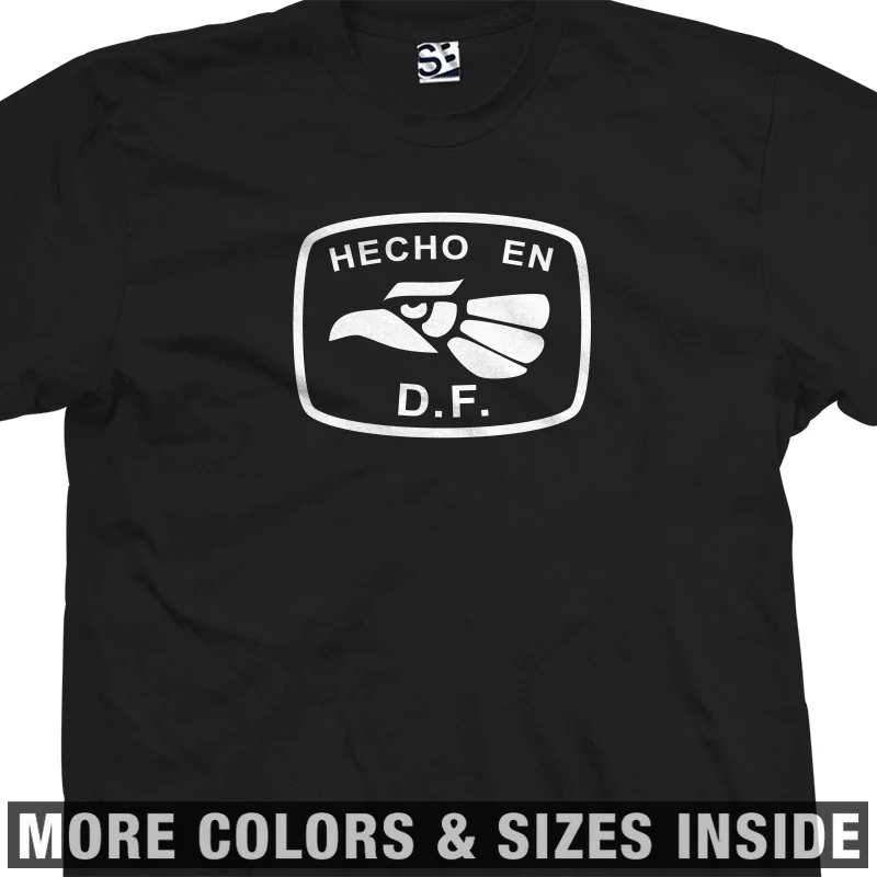 Camisa federal del Distrito de Hecho En DF |   Camisa Camiseta México Camiseta para hombre