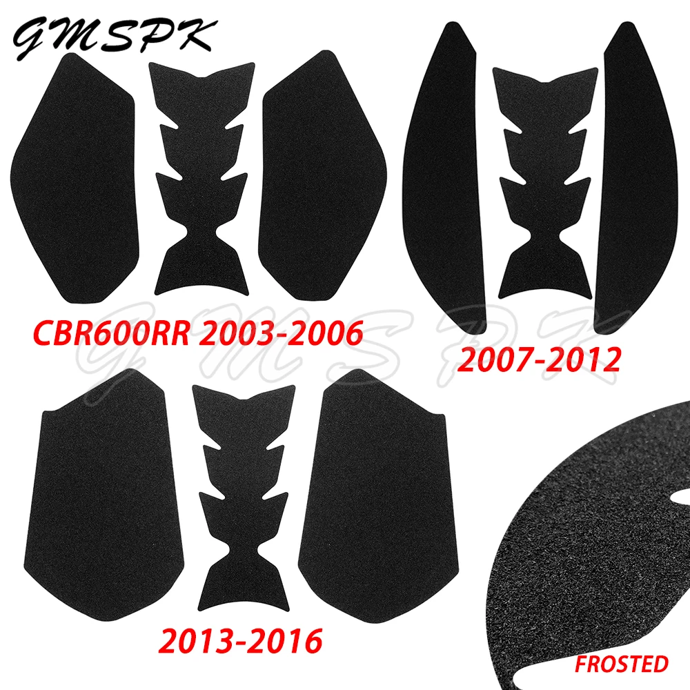 

Motorcycle Anti Slip Gas Fuel Tank Traction Pad Decals Tank Pad Stickers Fit for Honda CBR 600RR CBR600RR 2003-2016 2012 2006