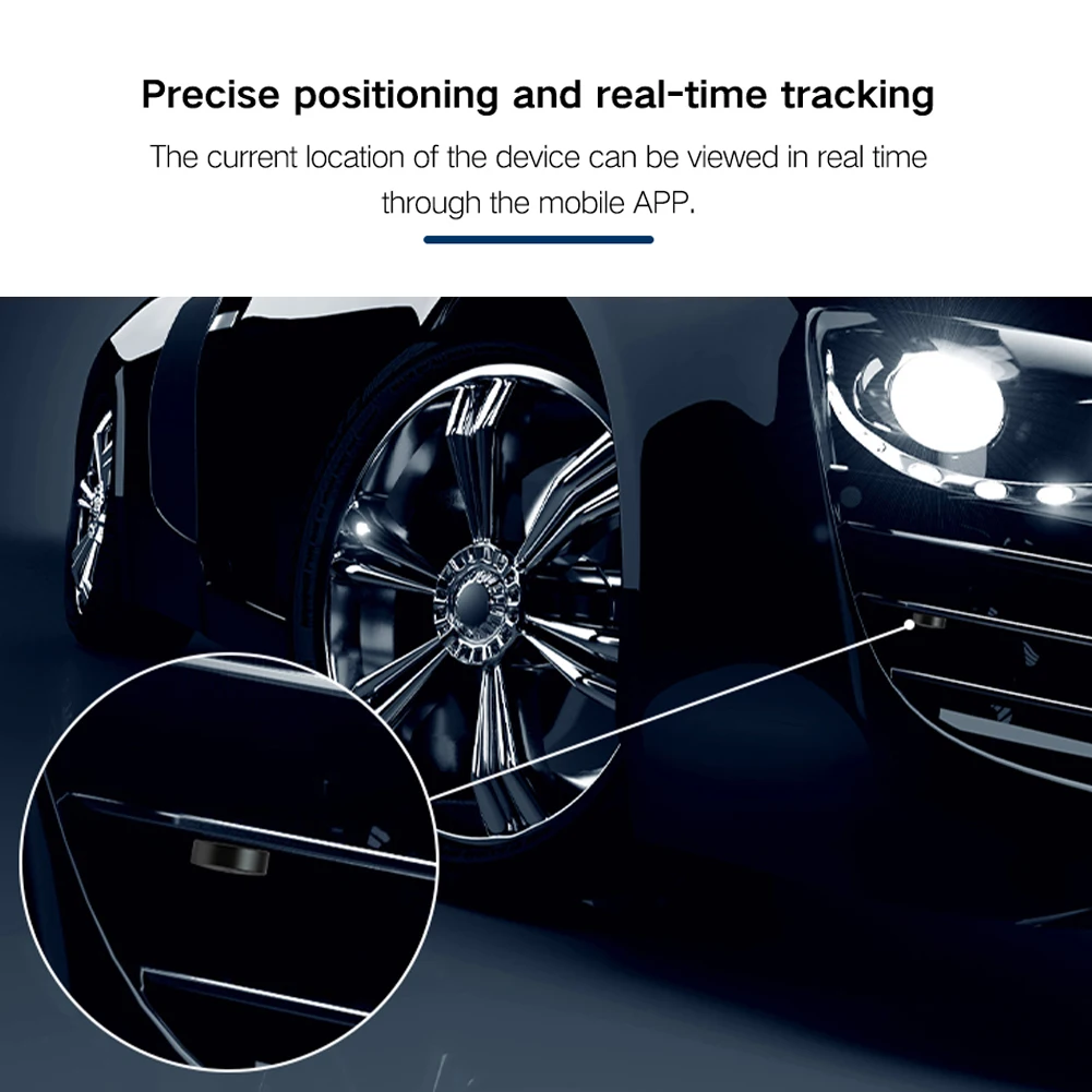 Mini GPS Smart Strong Magnetic Tracker Accurate Car Vehicle Tracking Anti-Theft GPS Locator Suitable For Motorcycles And Trucks