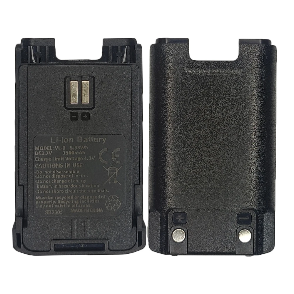 BAOFENG เครื่องรับส่งวิทยุแบตเตอรี่ BF-V8 1500mAh ชาร์จไฟได้, อุปกรณ์สื่อสารวิทยุสูง