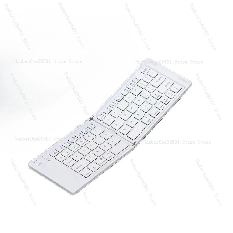 B028 Foldable Bluetooth Keyboard Portable Wireless for Smartphone Tablet Laptop Computer Office