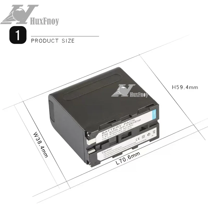 8700mAh NP-F980  F960 F970 NPF980 Canon battery with USB charging output for Sony CCD-TRV35 TRV940 CCD-RV100 DCR-TR7Series