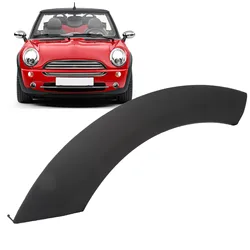 Wheel Mudguard Arch Cover Scratch Resistant Sporty Front Hood Wheel Arch Trim Fit for R50 R53 R52