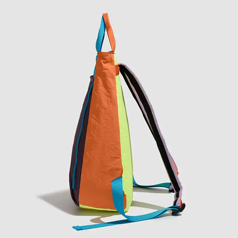 حقيبة ظهر صغيرة للمشي لمسافات طويلة، حقائب نهارية خفيفة الوزن للاستخدام الخارجي، حقيبة ظهر ذات ألوان الدوبامين للسفر للرجال والنساء، سعة كبيرة وخفيفة الوزن #3