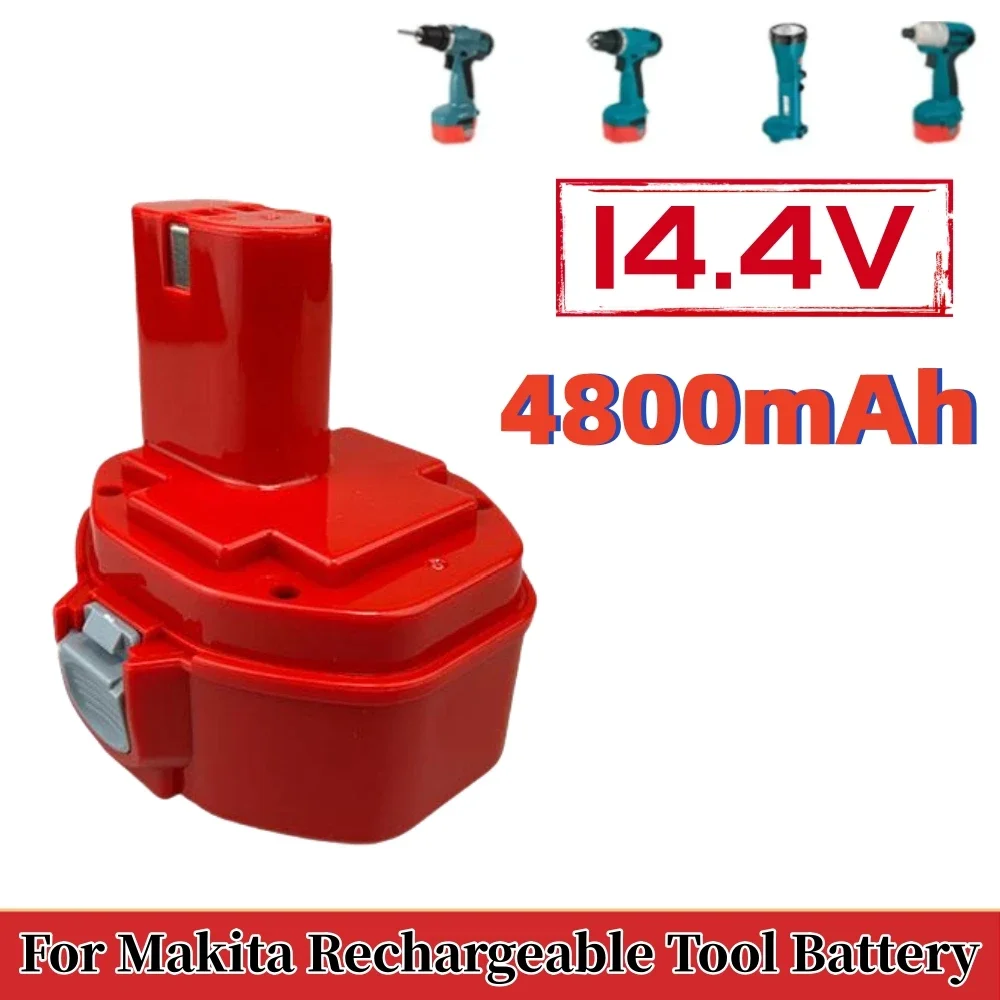 

FOR Makita 14.4V 4.8Ah NiMH Battery 1435F PA14 1420 1422 1433 1434 1435 192600-1 193985-8 192699 193157-5 193158-3 with Charger