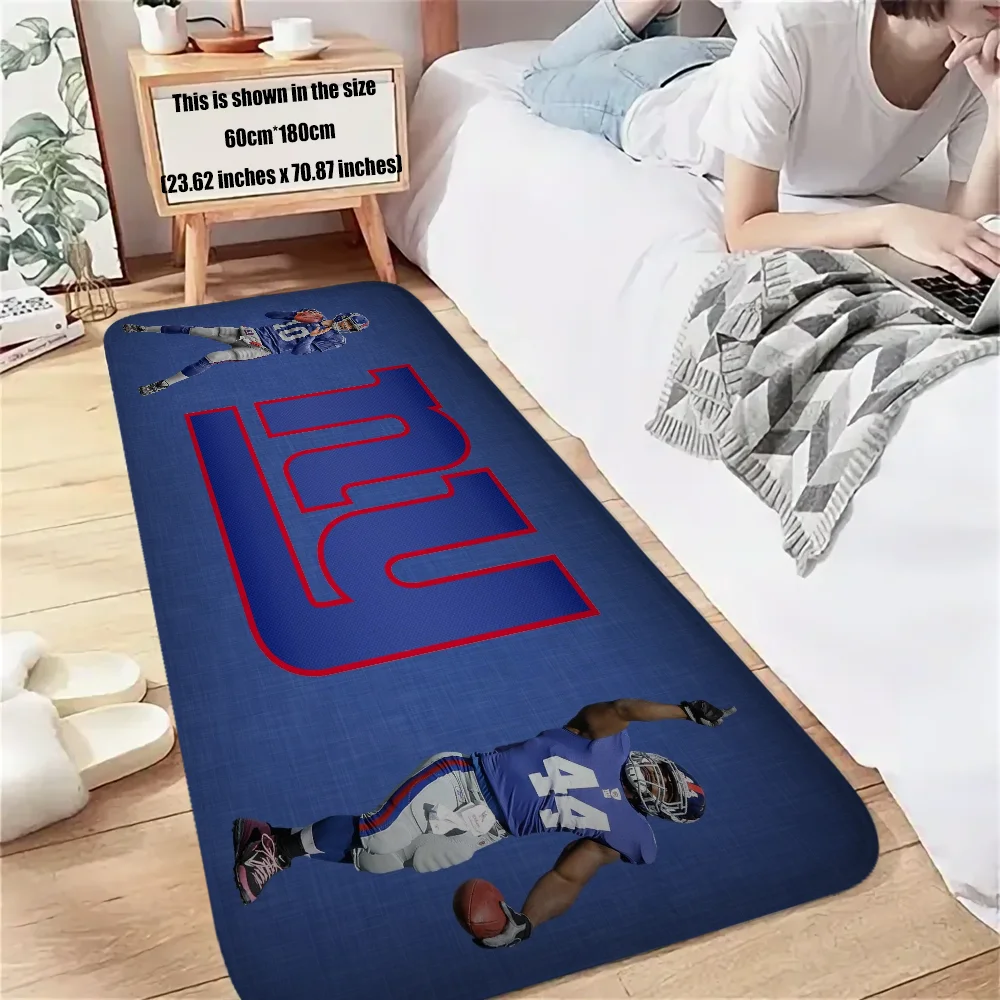 Bath Mats New York GiantS Goods for Home Decoration Accessories Customized Things to the Room Rug Cute Room Decor Door Mat Foot