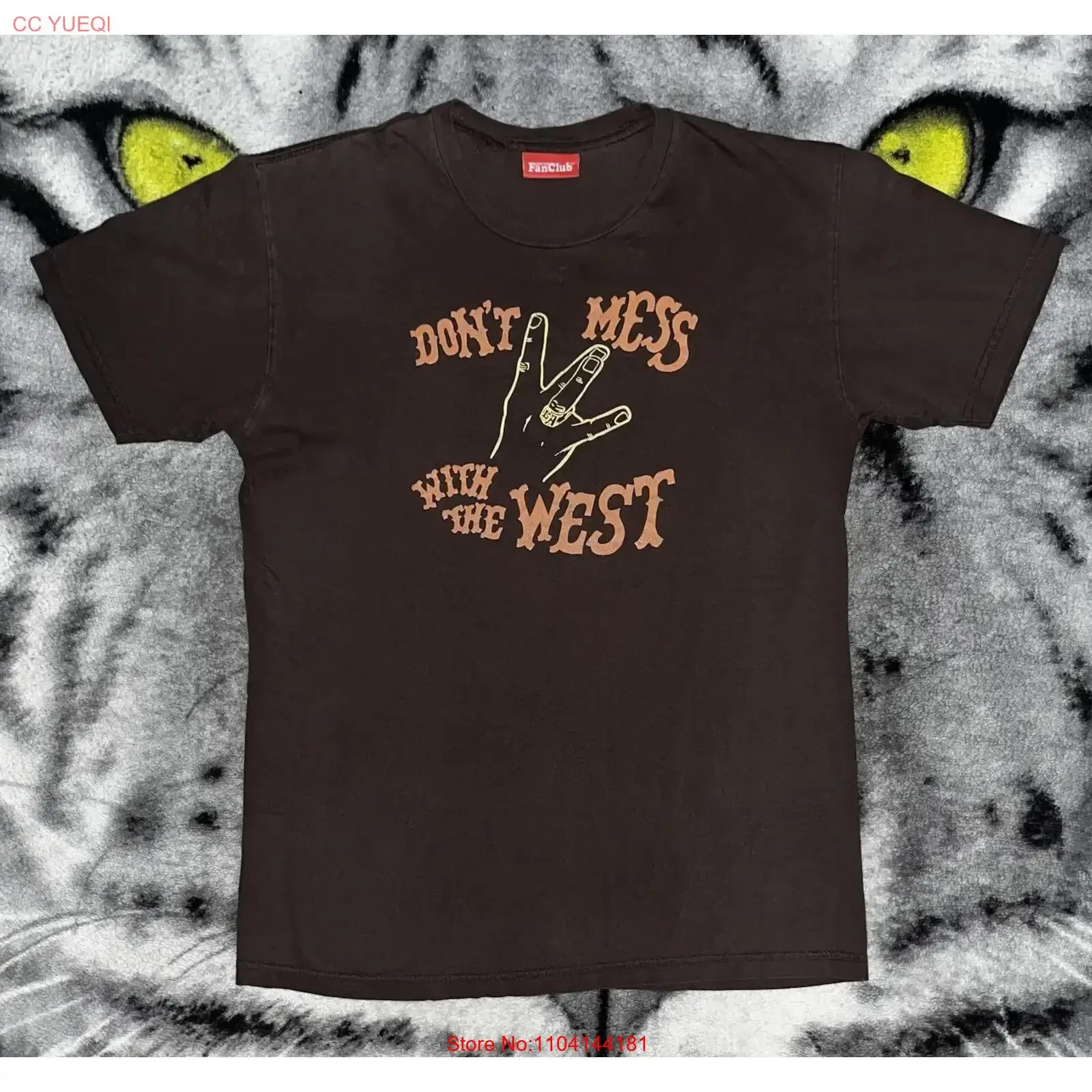 Rare Vintage Ice Cube Westside Connection Don t Mess With The WesT Shirt Sz L long or short sleeves vintage Washed