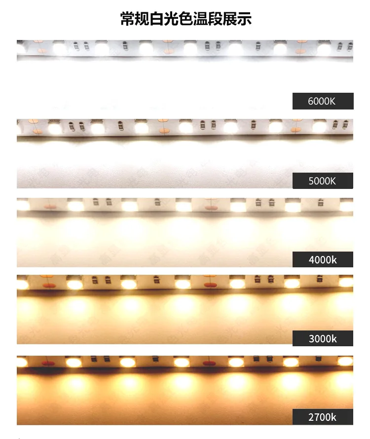 High Brightness SMD 2835 LED Strip Lighting 120pcs/Meter