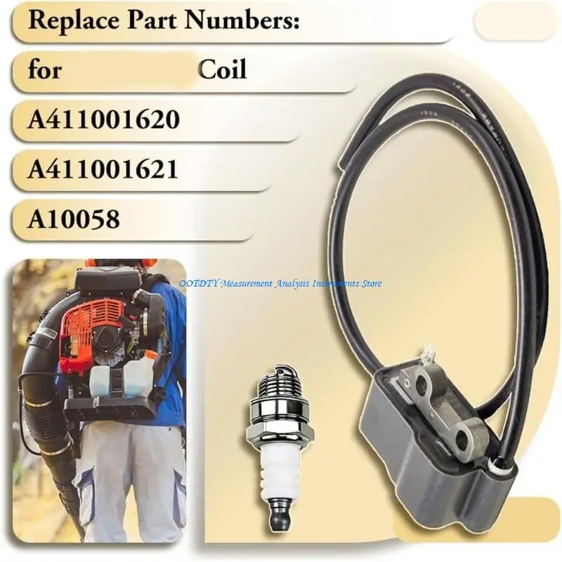 367D Long Lasting A10058 Ignition Coil Replacements Ignition Coil Assembly For PB580 Series Leaves Blowers