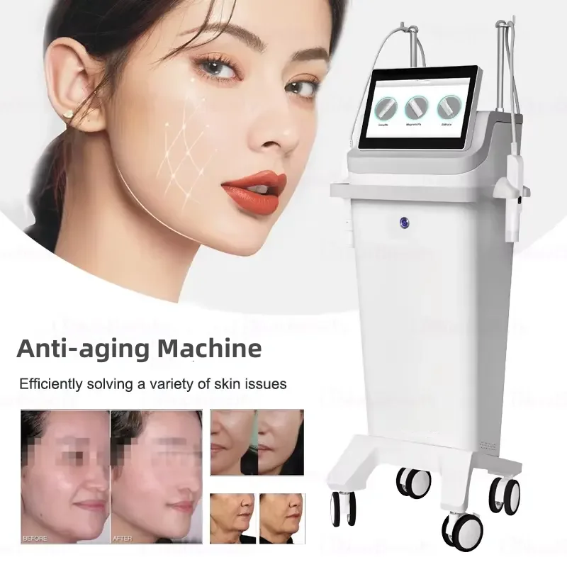 

Non-invasive Anti-Aging Sonic Magnetic EMS Face Lifting Device Skin Firming Face Lifting Wrinkle Removal RF Beauty Equipment