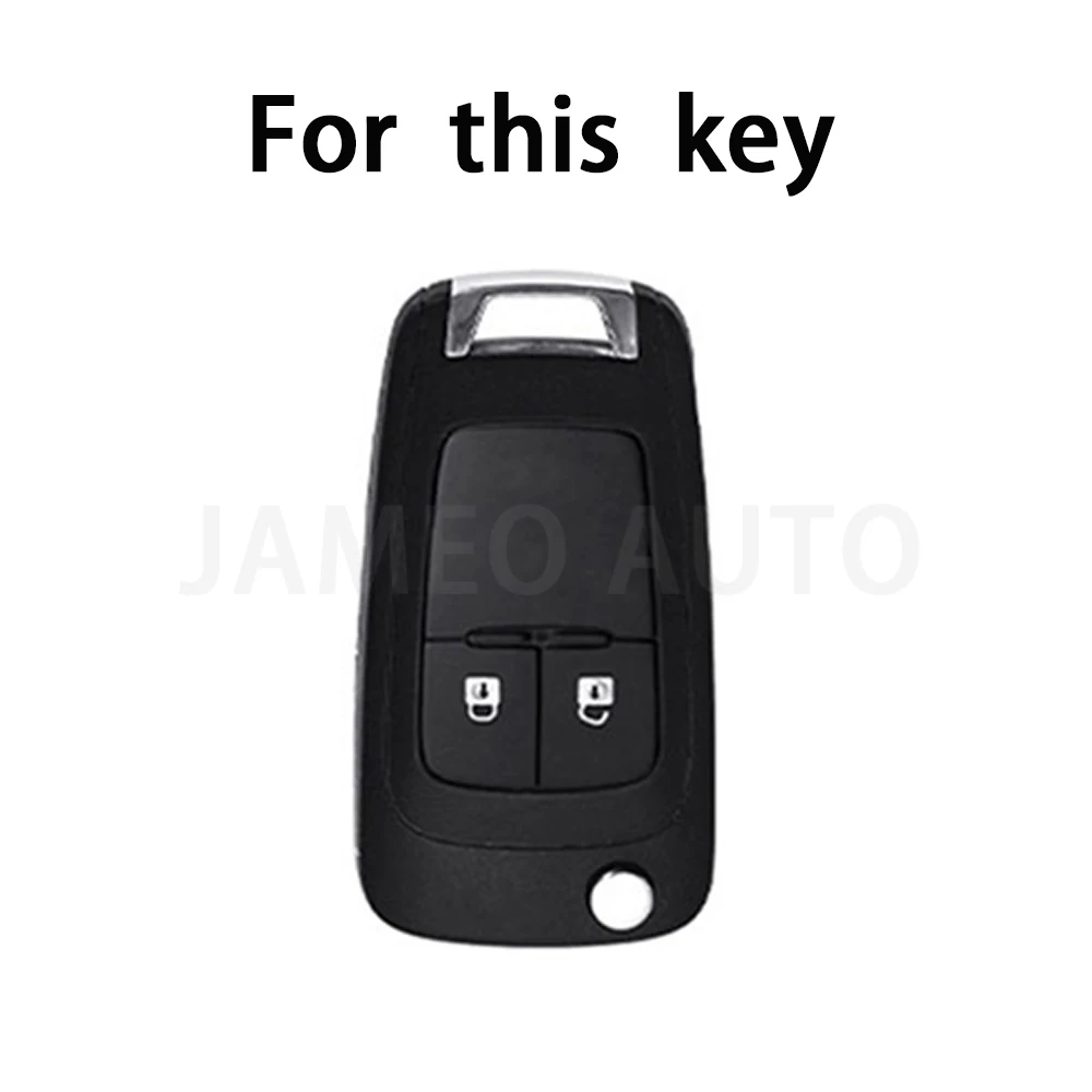 TPU Car Key Case Cover for Chevrolet Cruze Aveo Trax Sail Malibu Captiva Opel Vauxhall Astra J Corsa Insignia Mokka Protection view 4