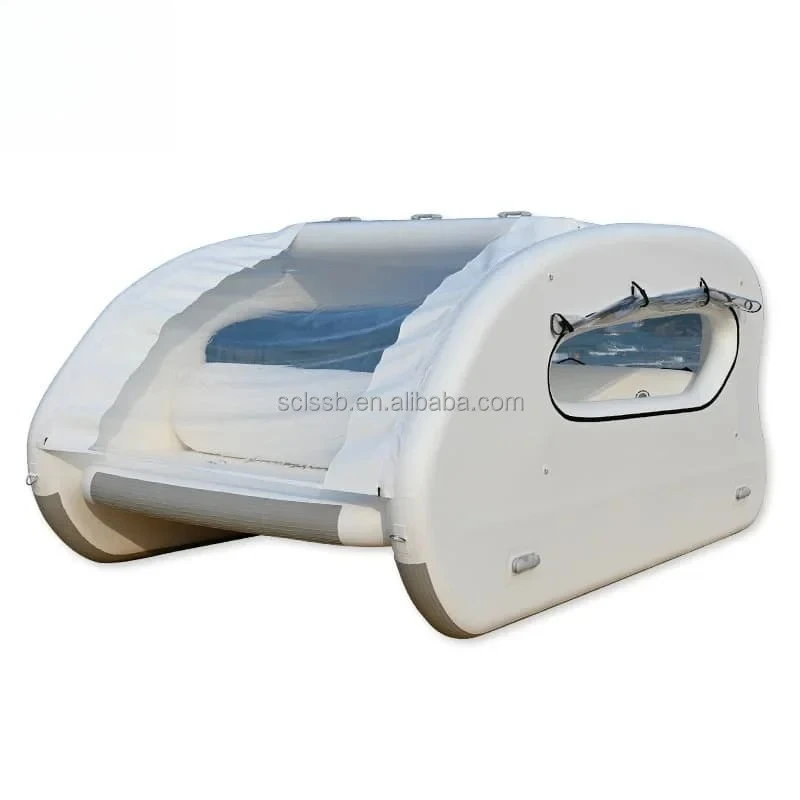 2025 gran oferta, gran oferta, isla flotante inflable para 6-8 personas, fiesta en el mar, yate inflable, barco de deriva de PVC grueso, catamarán Infla