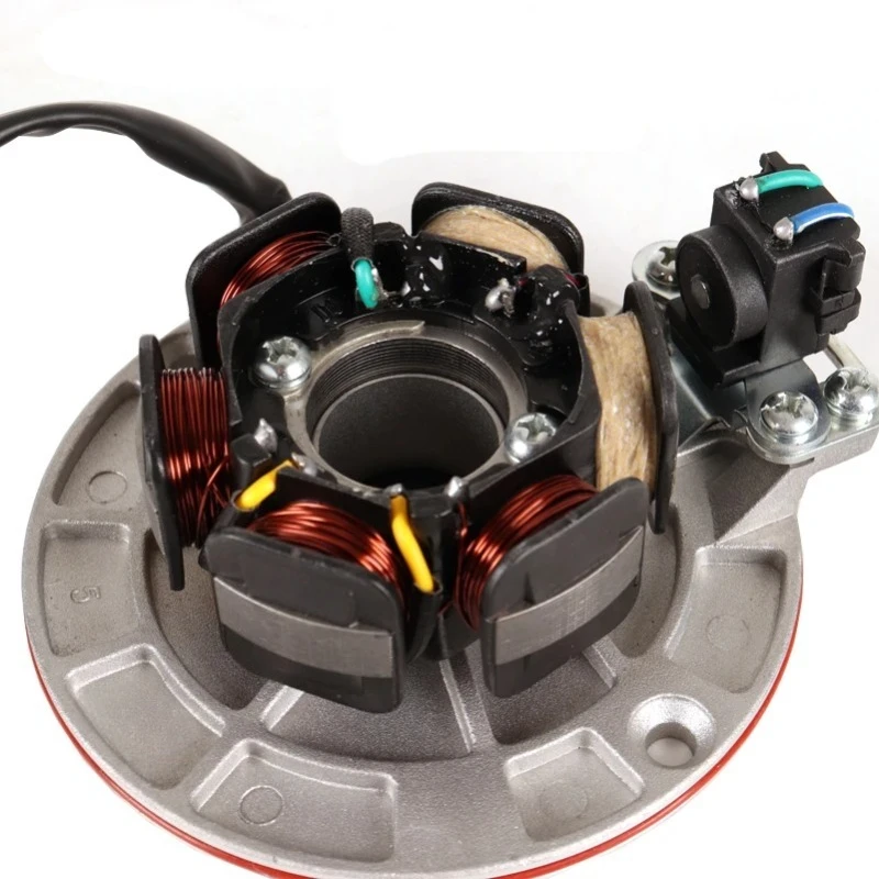 12V AC Ignition Magneto Stator Flywheel Kit Fit 140cc 150cc 160cc Dirt Bike ATV Go Kart Engine Replacement Parts