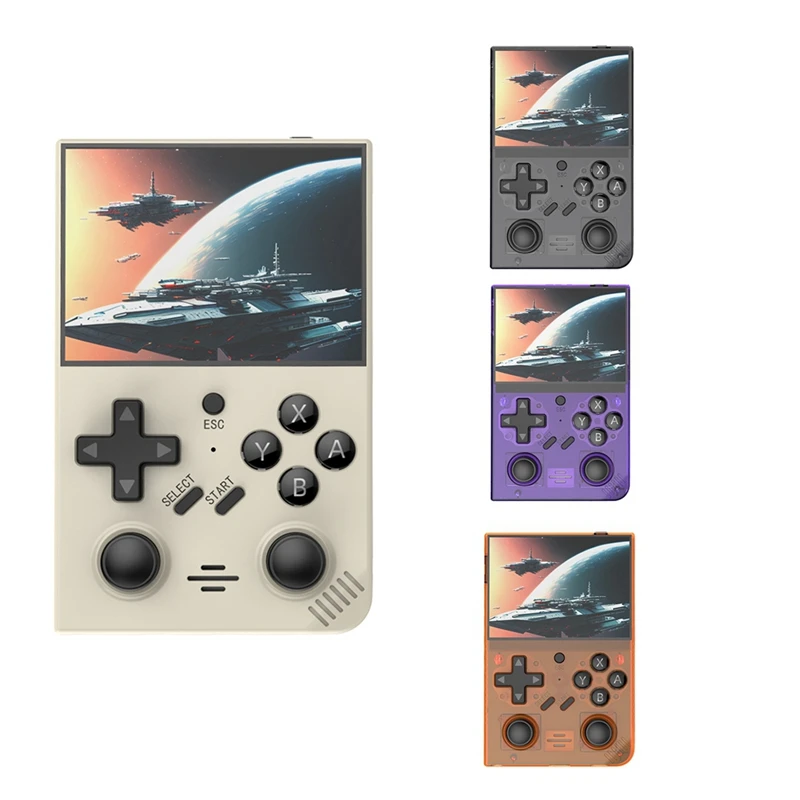 

APPLIA-R35plus Retro Video Game Console 128G 20,000+Games 3.5In IPS Screen Handheld Game Console Linux System For GBA PSP PS1