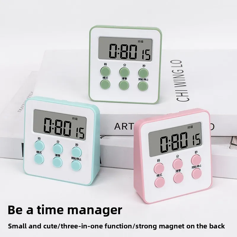 Timer Speciale kookwekker Countdown Elektronische wekker Tijdbeheer Timer Stopwatch Tracker Keeper-apparaat