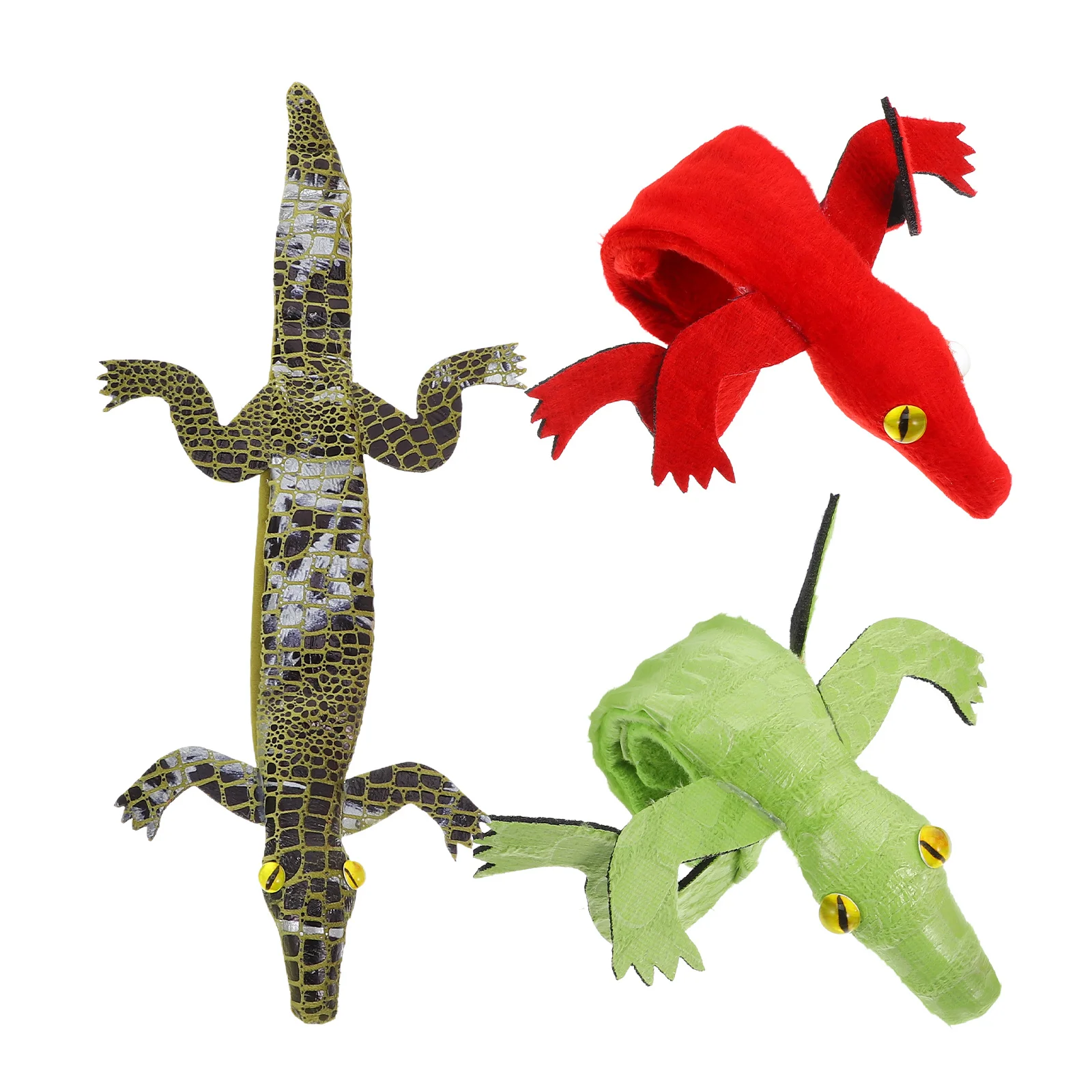 กำไลข้อมือสัตว์ 3 ชิ้น สำหรับเด็ก กำไลแบบกดติด ของชำร่วยงานปาร์ตี้ สายรัดข้อมือสำหรับเด็ก งานปาร์ตี้ธีมต่างๆ แหวนเหล็กแบบกดติด