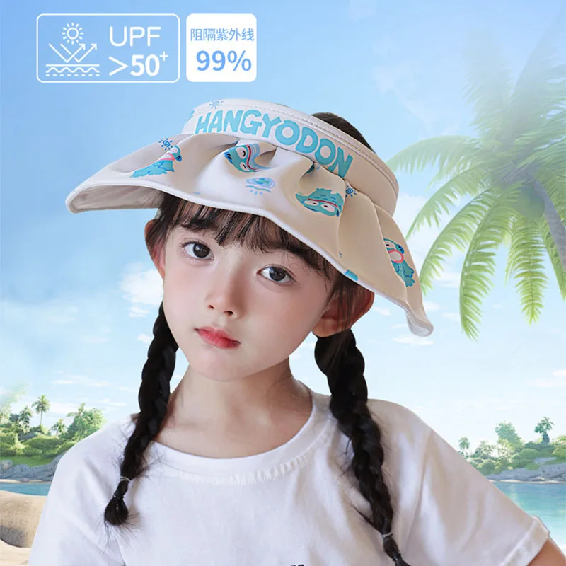 Kawaii Cinnamoroll Boys Girls Sun Protection Hat Summer Anti-Uv Sunshade Cap Anime My Melody Kuromi Hangyodon Shell Hat Gifts