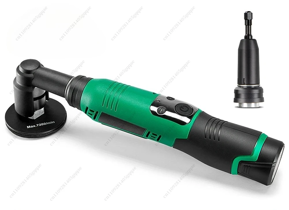 For Cordless Mini Car Polisher 12V Quick Change Heads Wireless Polishing Machine Kit 3/12mm Orbital for Detail