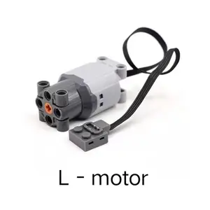 مجموعة جهاز استقبال التحكم عن بعد MOC ، ملحقات صندوق بطارية المحرك ، وظائف الطاقة التقنية ، M Motor 9686 أفضل 6 قطع غيار للمبيعات LEGO Technic - رقم 4