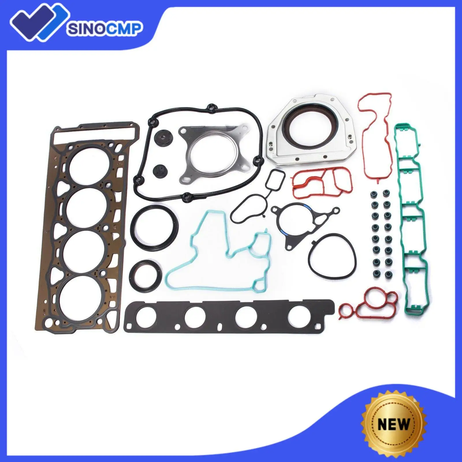 

Engine Cylinder Head Gasket Kit 21mm Pin 06J103383D 06H103383AD 06H103483D for VW AUDI EA888 1.8T 2.0T CDAA CABA CDAB CABB CDHB