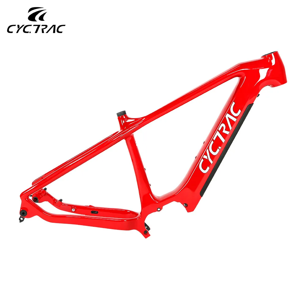 

For Bafang Mid Mounted Motor M410/M500/M510/M600/M560 EM8 Carbon Fiber Mountain Electric Bicycle Frame 29(27.5)×17" / 19"