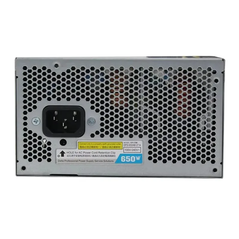 New Original AuthenticHigh Quality Delta C650 DPS-650AB-27A Delta Server Power Supply 650W Dual 8PIN Interface PC Tower PSU
