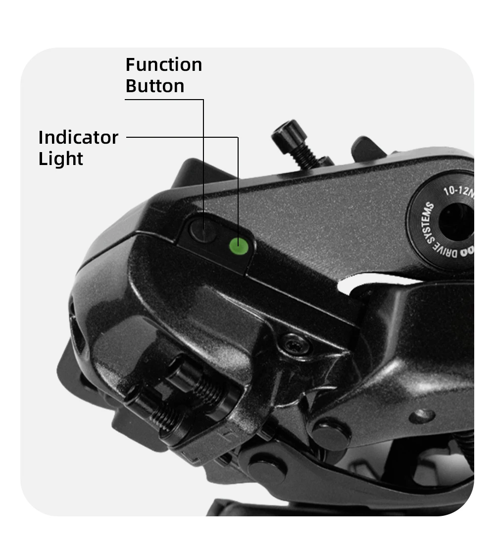 LTWOO ER9 Kabelloses Elektronisches Schaltgruppen-Set, Kompatibel mit 3-12 Gängen für 14-20 Zoll Faltrad/Rennrad mit Flachlenker – Detail 11