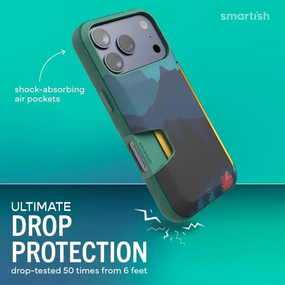 ®   iPhone 17 Pro Wallet Case - Wallet Slayer Vol. 1 [Slank + beschermend] Creditcardhouder - Drop Getest Flip Verborgen kaartsleuf Co